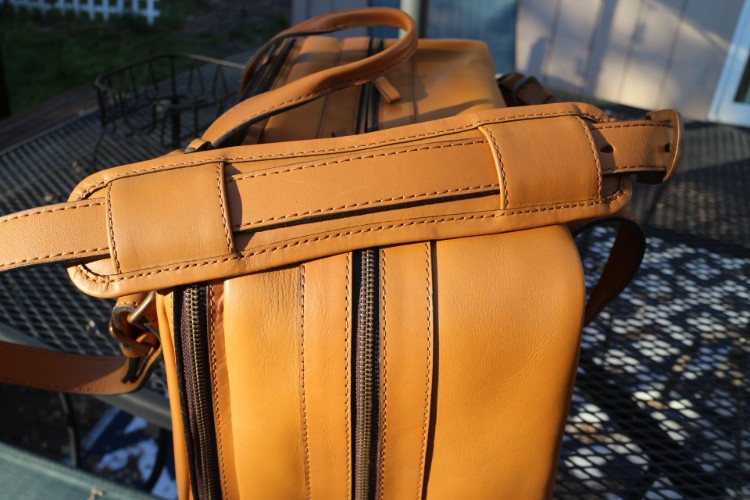 Duffle Bag Shoulder Strap Details
