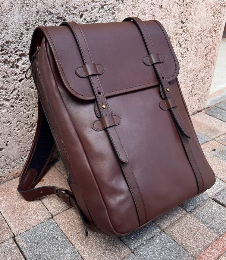 Cravar Urbanpack L In Fox Brown Leather