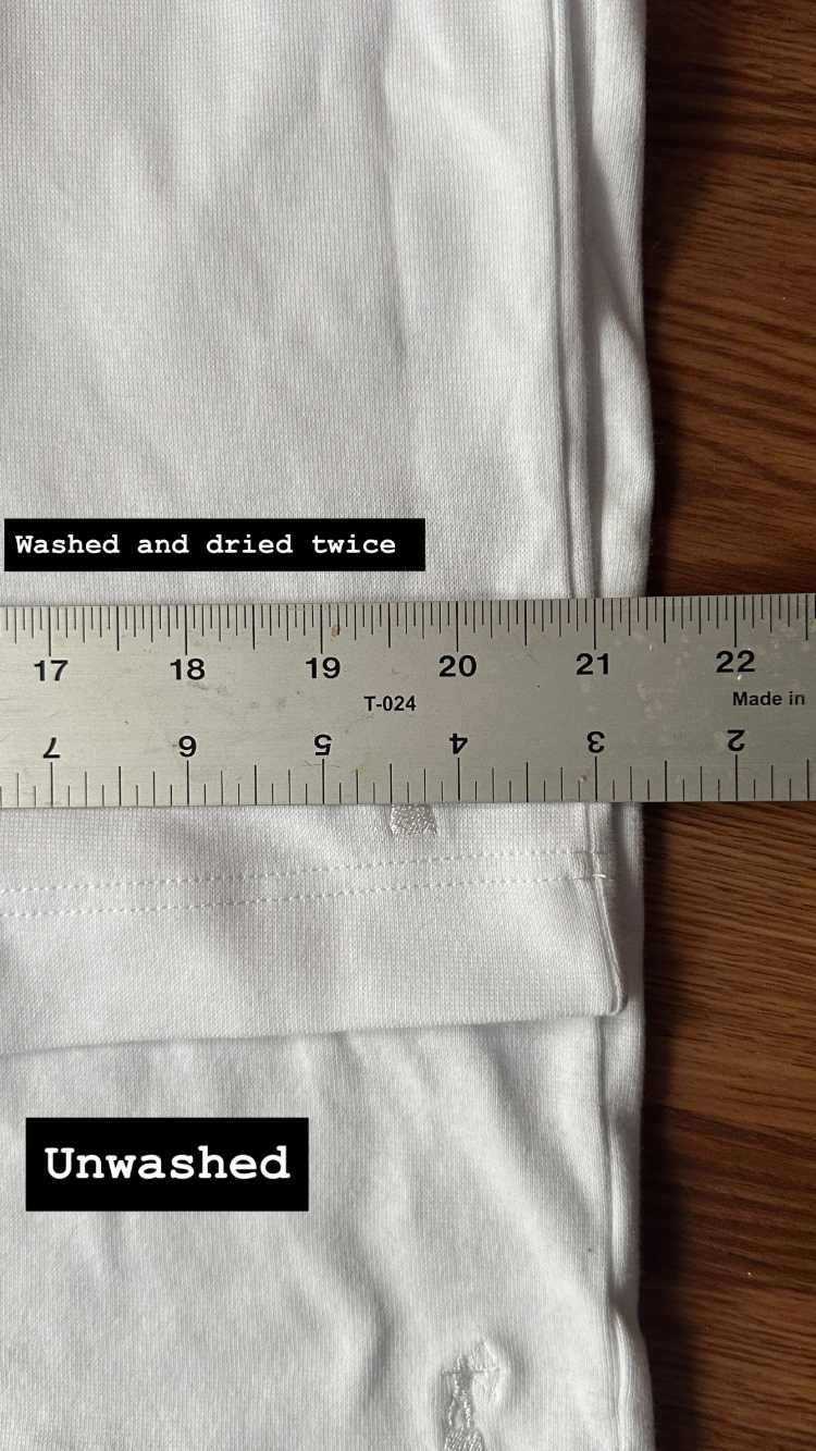 Classic Fella White T Shirt Comparison Closeup Details