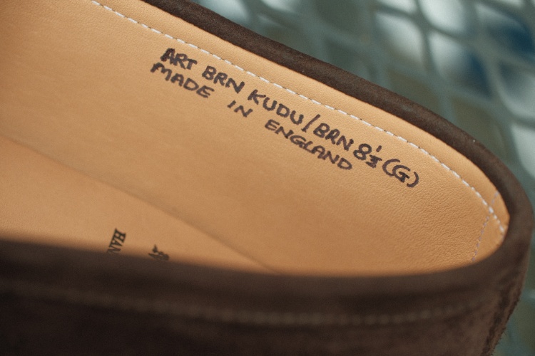 Leather Lining of Artizan Belgian Slippers