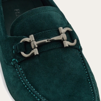 Gancini Bit On Ferragamo Loafers