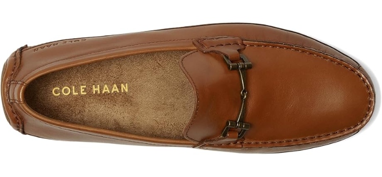 Wyatt Bit Loafer Brown Leather Driving Shoes