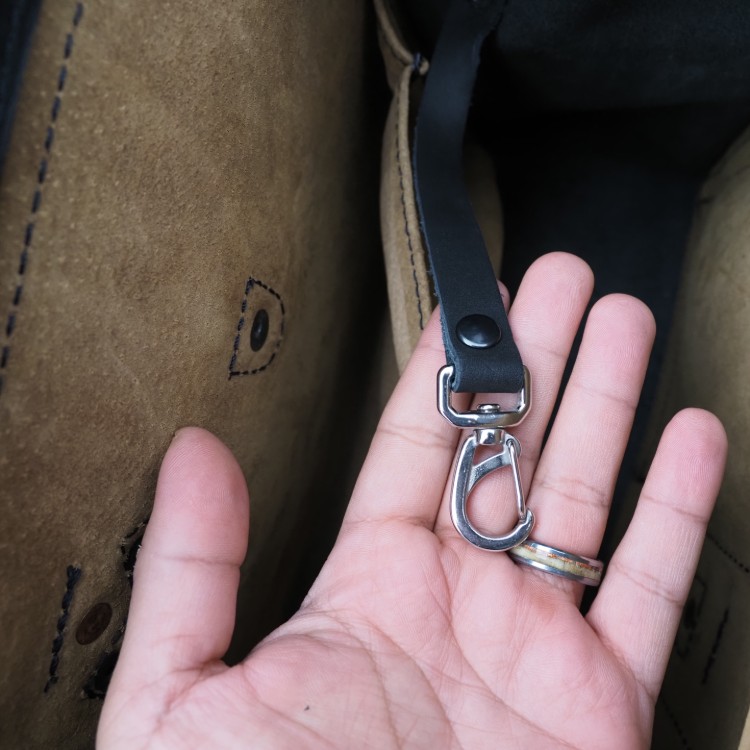 Key Hook Interior Of Flight Bag